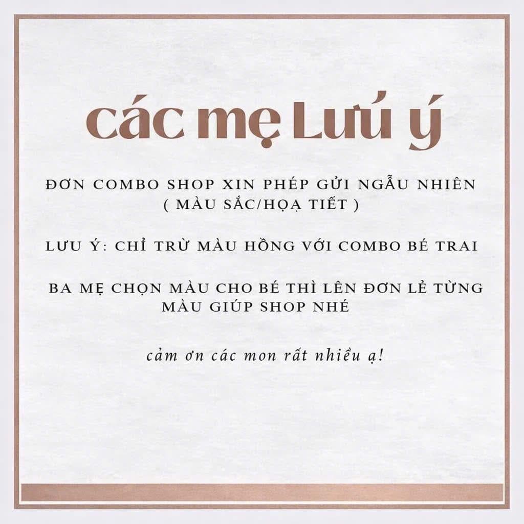 Combo 3 Quần Cộc Sơ Sinh Unchi Vải Pettit Mềm Mỏng Mát Cho Bé - ảnh 2