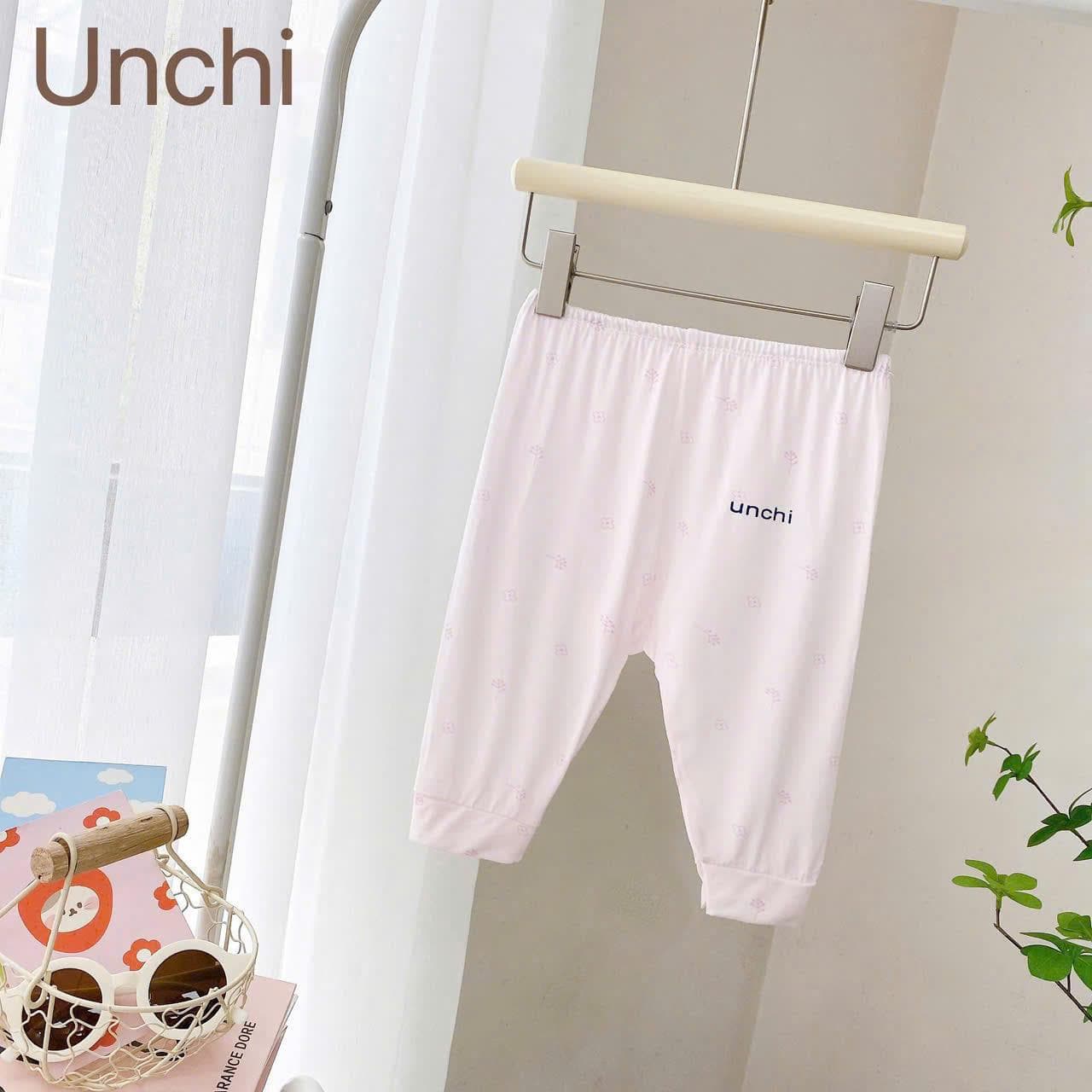 Combo 3 Quần Dài Sơ Sinh Unchi Vải Pettit Mềm Mịn Mát Có Đáp Đũng - ảnh 7