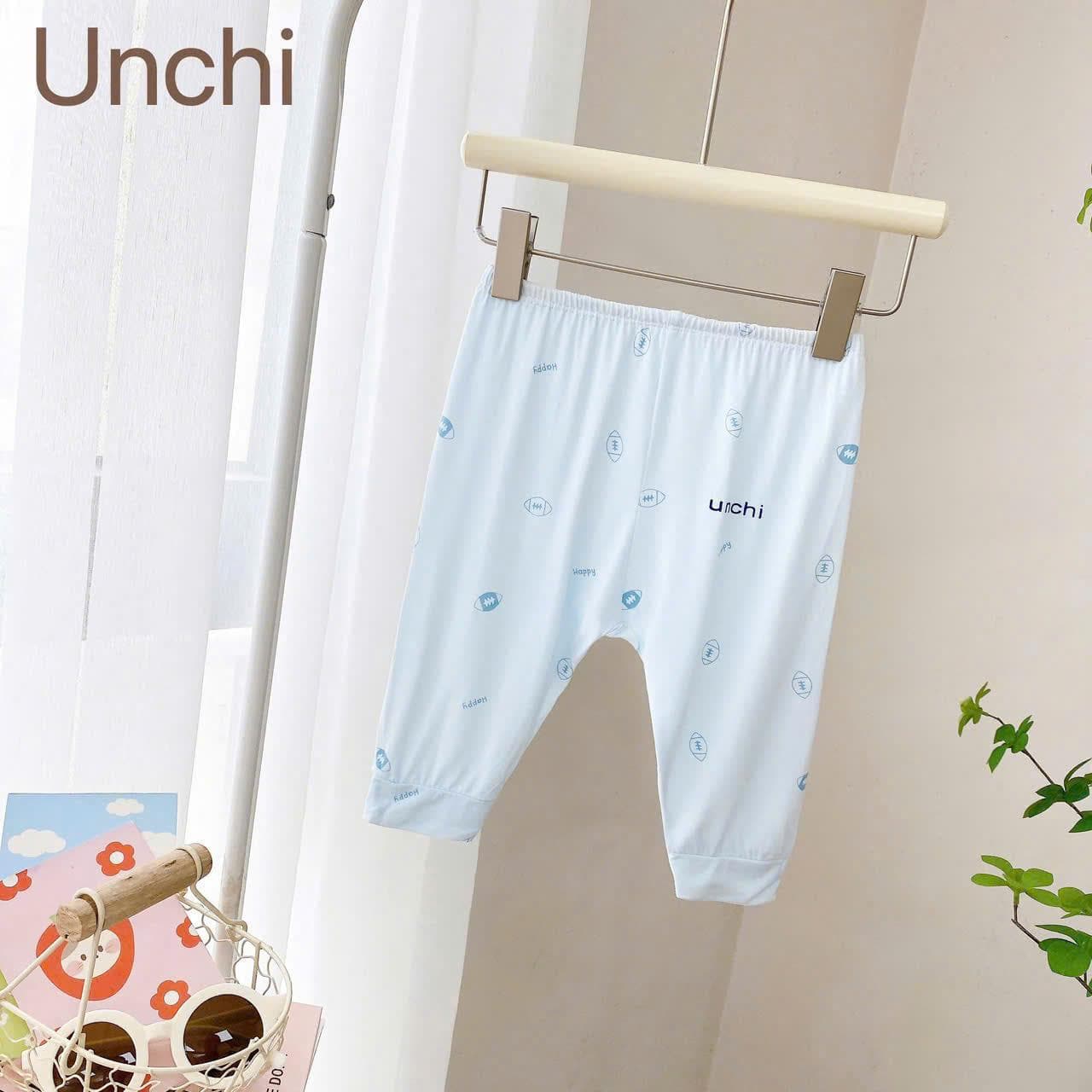 Combo 3 Quần Dài Sơ Sinh Unchi Vải Pettit Mềm Mịn Mát Có Đáp Đũng - ảnh 8