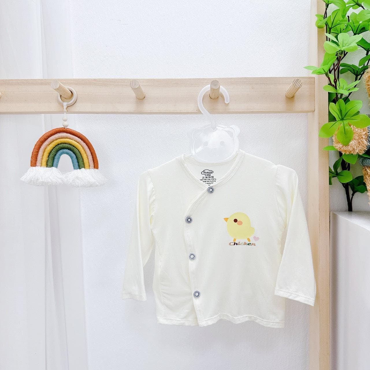 Combo 3-5 Áo Rời Dài Tay Pettit Cao Cấp Cho Bé Sơ Sinh - Chất Cotton Siêu Mềm, Mát - ảnh 5