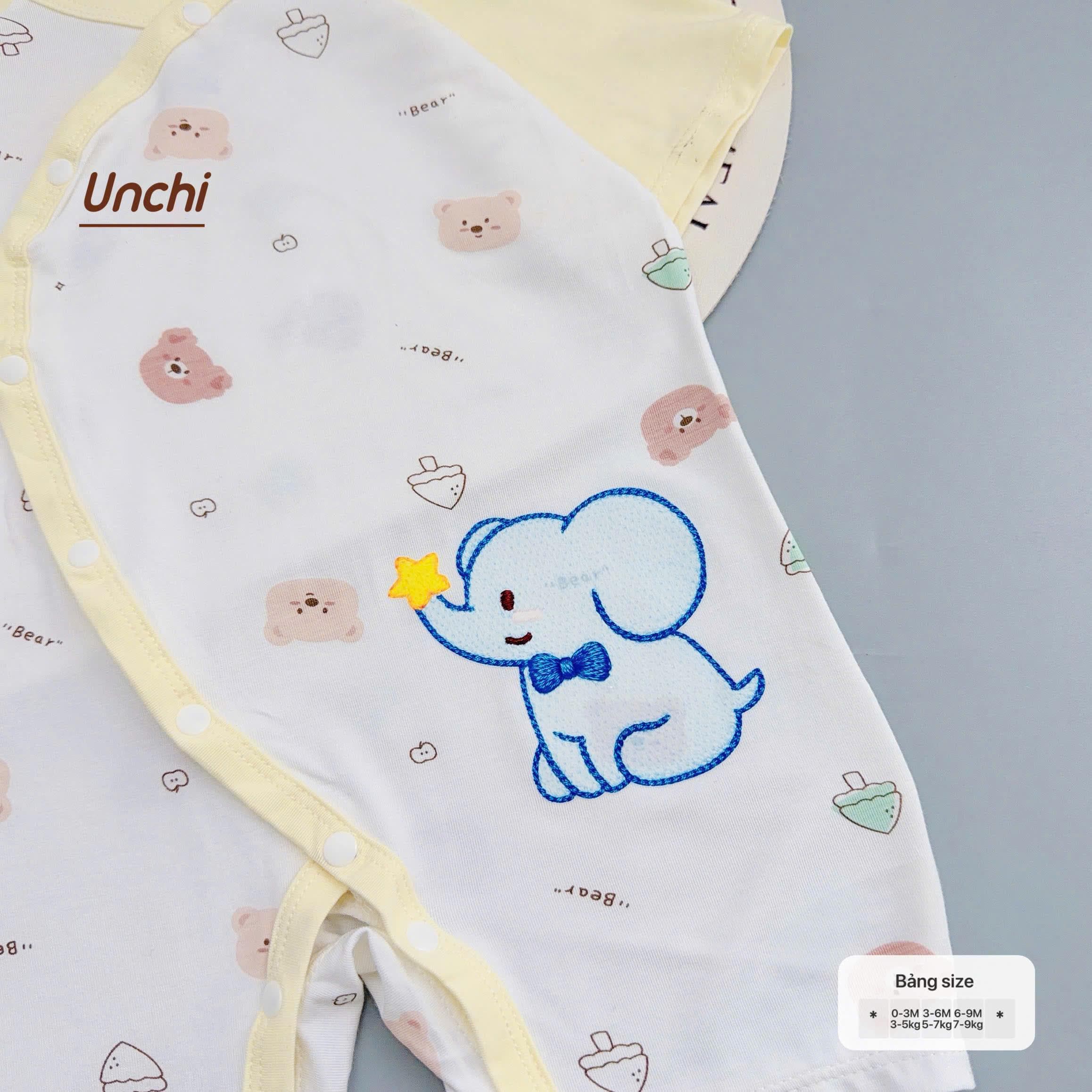 BODY Đùi Liền Thân Unchi Chất Pettit Hoạ Tiết Xinh - ảnh 5