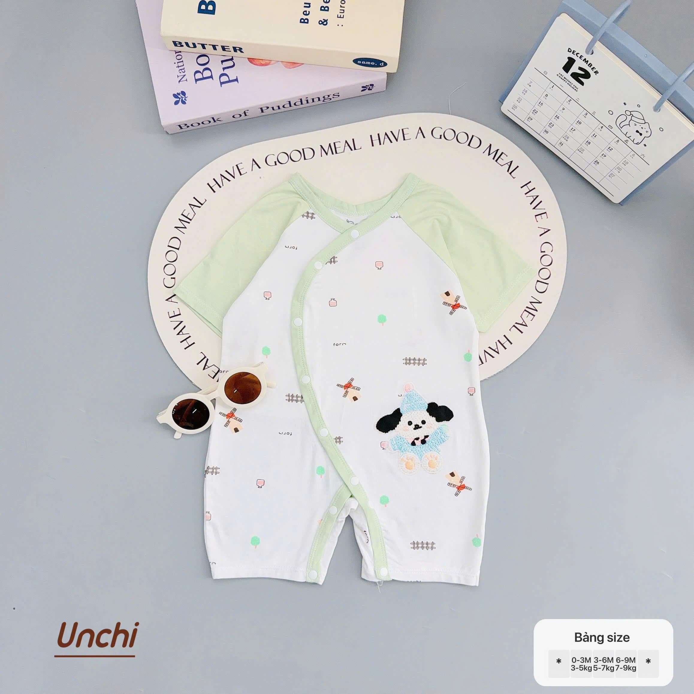BODY Đùi Liền Thân Unchi Chất Pettit Hoạ Tiết Xinh - ảnh 6