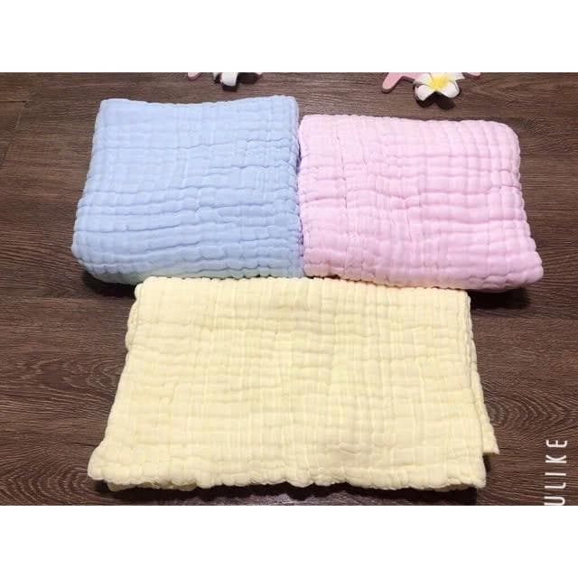 Khăn Tắm Xô Nhăn 6 Lớp ( Không Hoạ Tiết ) - ảnh 5