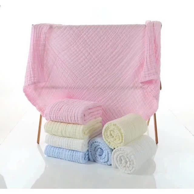 Khăn Tắm Xô Nhăn 6 Lớp ( Không Hoạ Tiết ) - ảnh 9