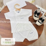 UC3 Bộ Cộc Tay sơ sinh Unchi chất liệu pettit bambo cho bé 3-9kg - Ảnh 7