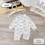 UD2 Bộ Dài Tay sơ sinh họa tiết xinh chất liệu pettiT Bambo cho bé 3-9kg - Ảnh chính