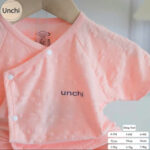 UC4 Bộ Cộc Tay Unchi chất liệu Pettit Bambo thông hơi cho bé 3-9kg - Ảnh 4