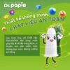 Gạc rơ lưỡi Dr.Papie cho bé – 30 gói/hộp