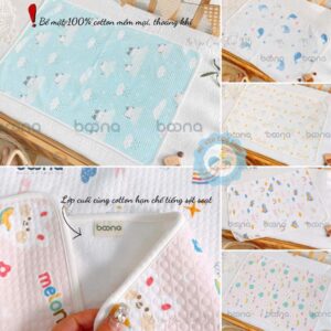 Tấm lót chống thấm Boona – họa tiết cho bé
