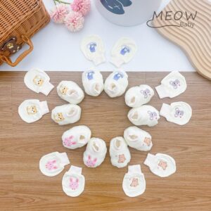 Set bao tay – bao chân – mũ sơ sinh